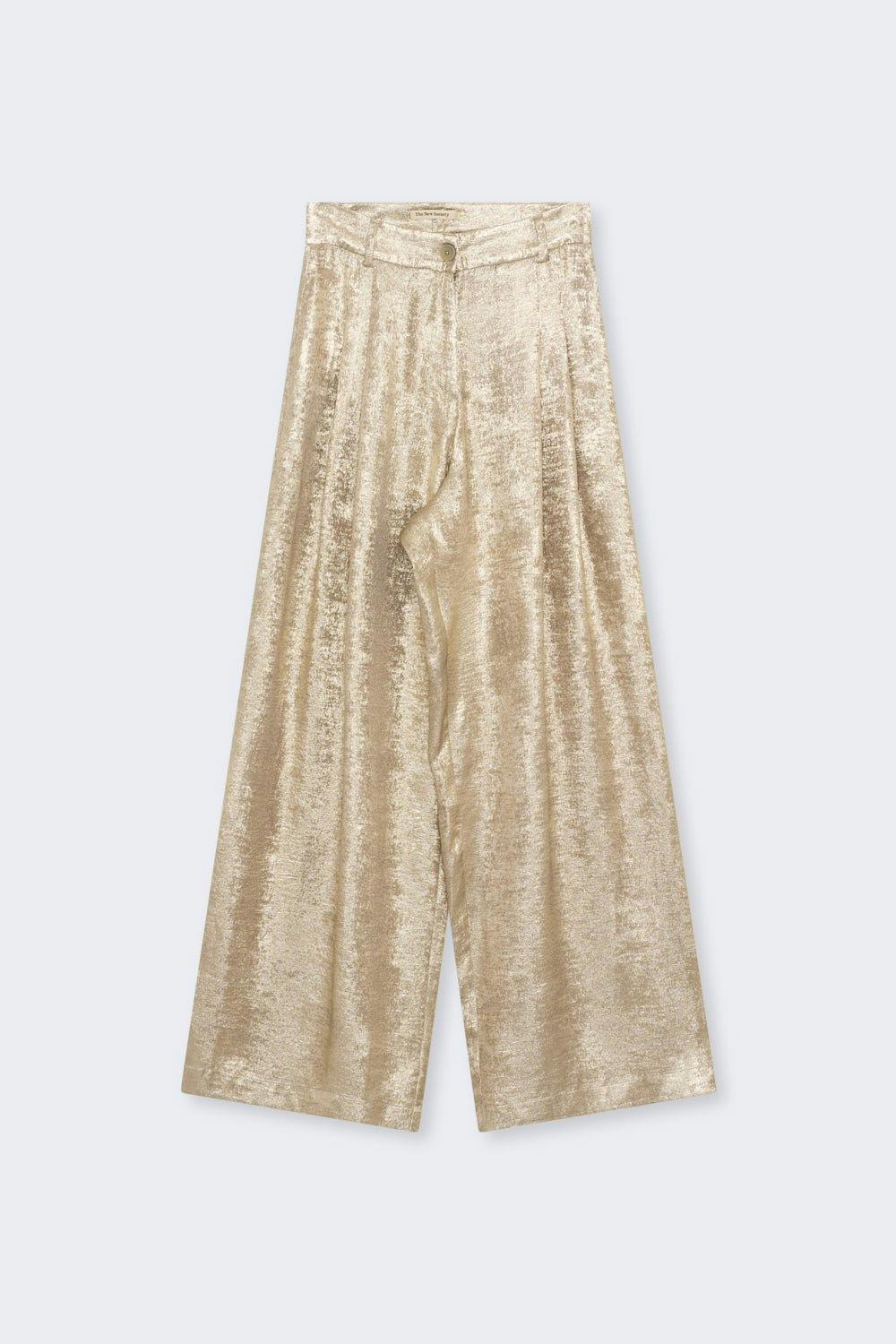 Saffron Woman Pant Gold