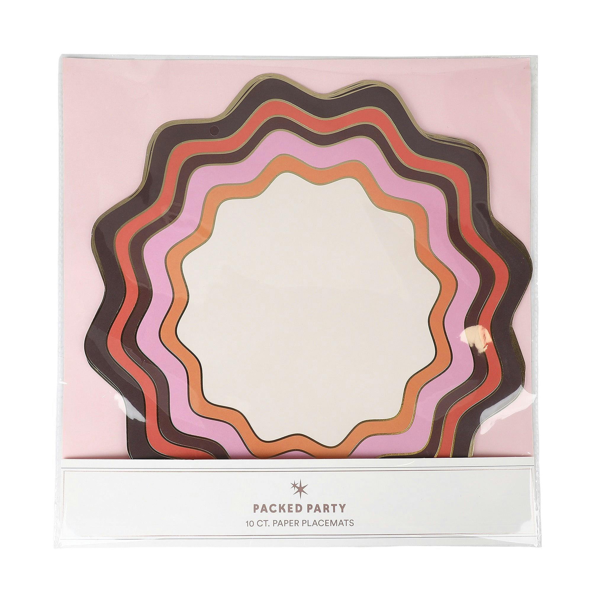 Warm Spice Wavy Placemat