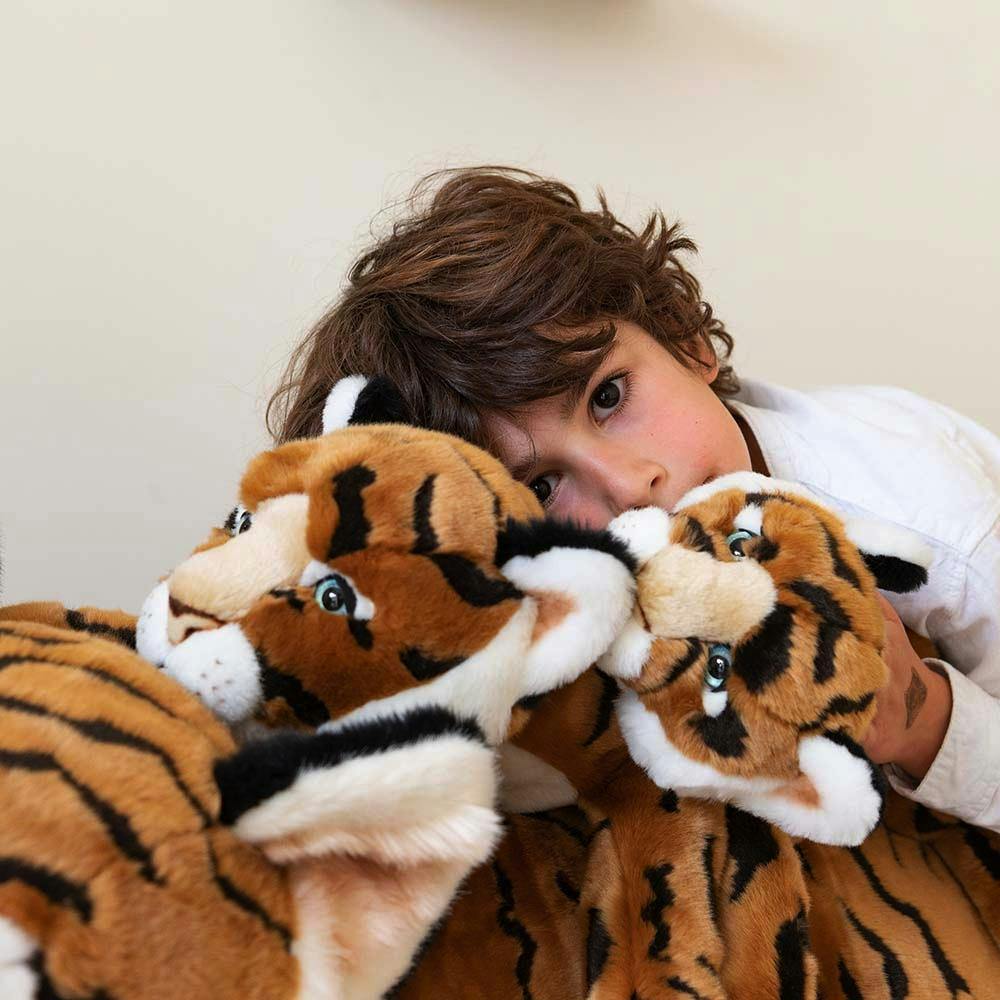 LA PELUCHERIE My Tiger César - Medium 55cm
