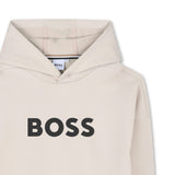 Ivory Logo Hoodie