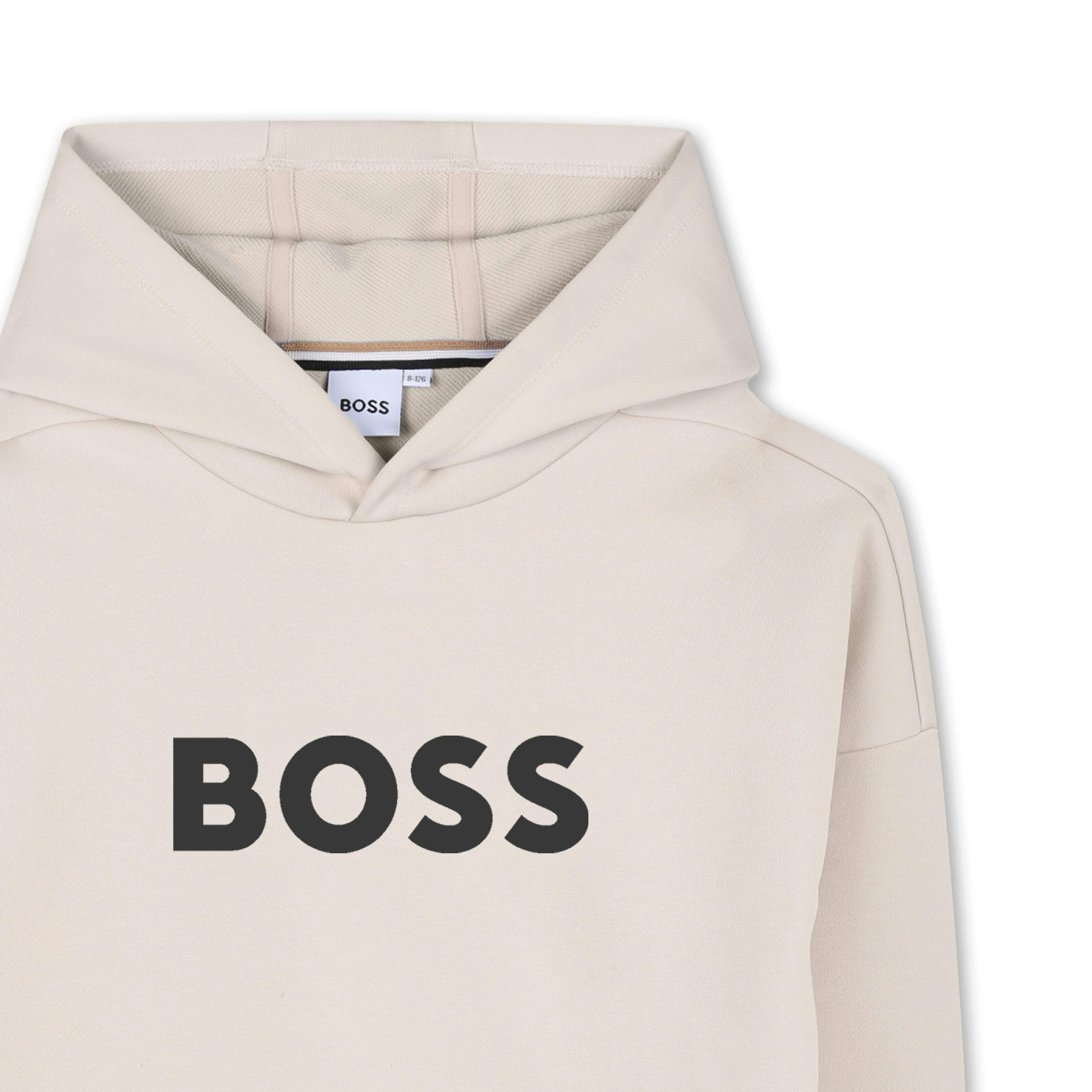 Ivory Logo Hoodie