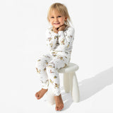 Yuletide Bamboo Kids Pajamas