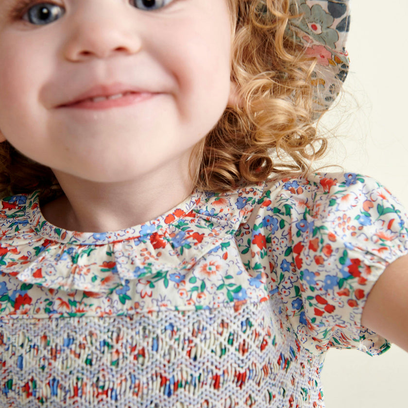 Hand-Smocked Baby Dress Freesia
