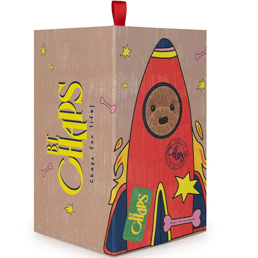 Plush BT CHAPS Stacy the Labradoodle in giftbox 7"