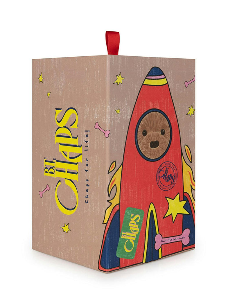 Plush BT CHAPS Stacy the Labradoodle in giftbox 7"