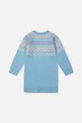 Knit Dress Light Blue