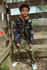 Interstellar Patched Jacket