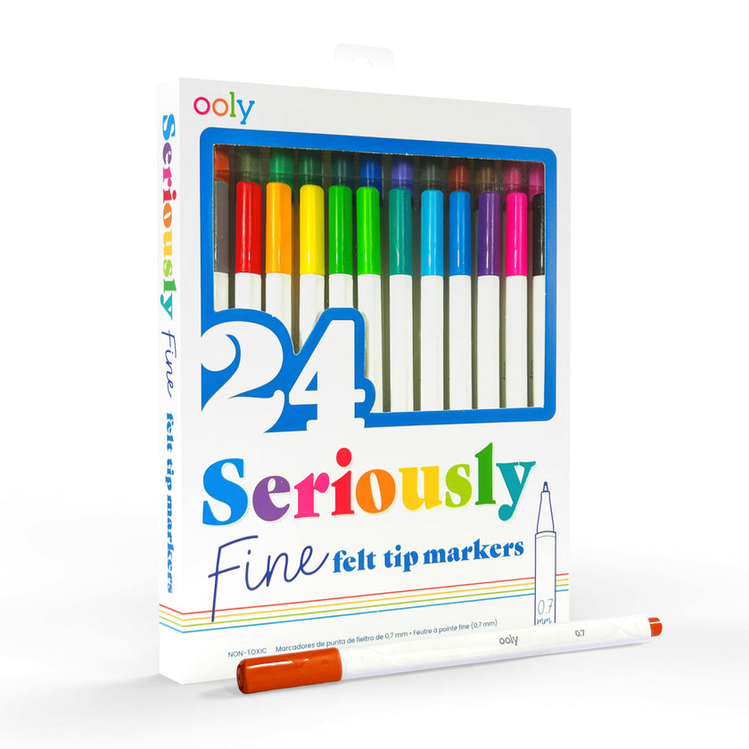 Seriously Fine Tip Markers - Set of 24