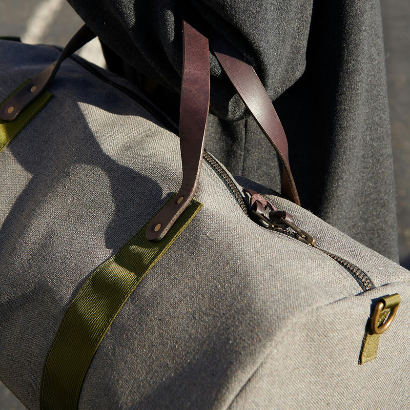Glen 2-Way Zipper Duffel Bag
