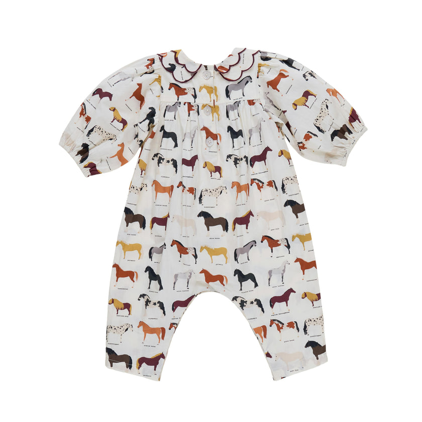 Baby Girls Darcy Jumper - Horse Breeds