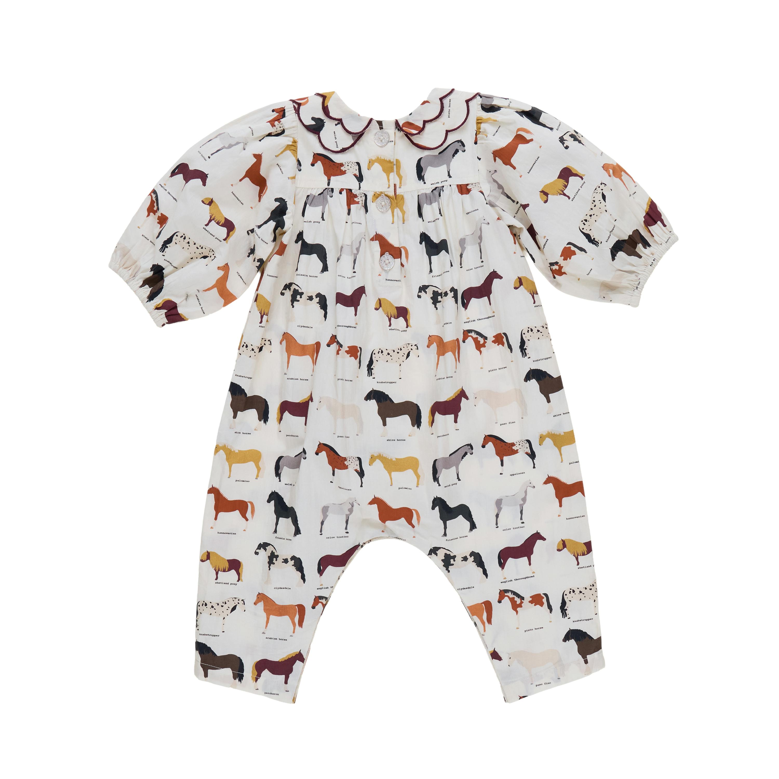 Baby Girls Darcy Jumper - Horse Breeds