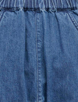 Chambray Pants Mid Denim
