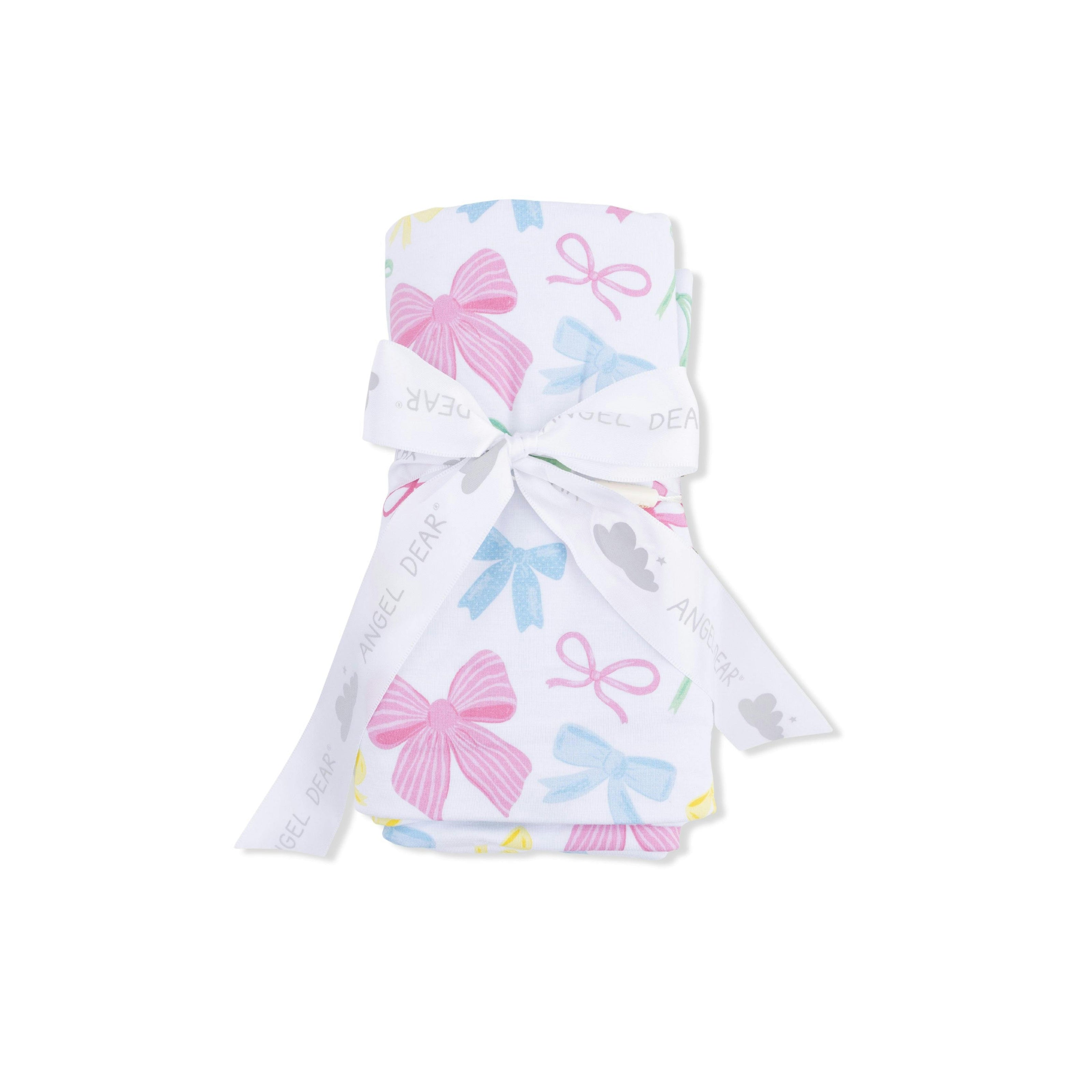 Sweet Bows - Swaddle Blanket
