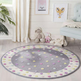 Kids Heidi Rug, Grey