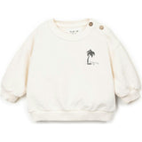 Palm Tree Print Sweatshirt