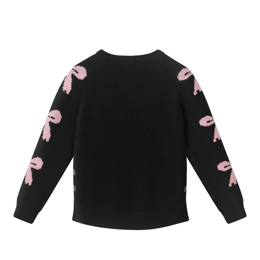 Girls Sweater & Flare Legging Set | Bows on Bows