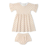 Organic Dolman Sleeve Dress - Pop Floral
