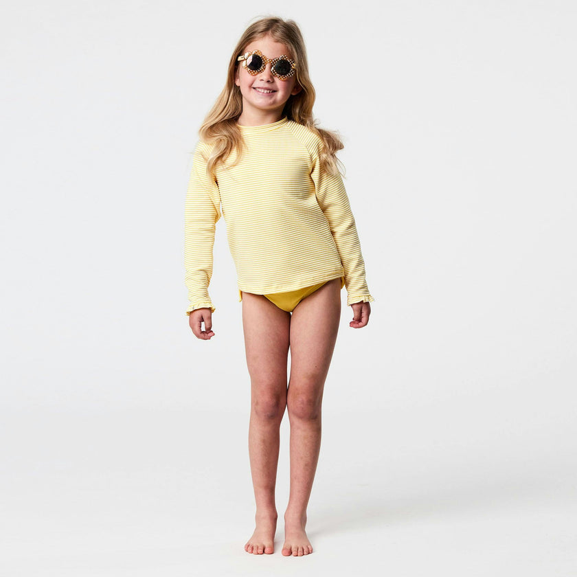Marigold Stripe LS Rashguard