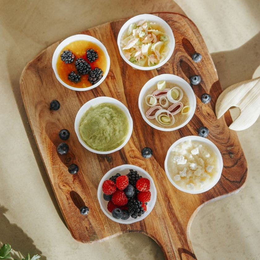 Biosourced Baby Food Storage Jars | Plant-Based, BPA-Free