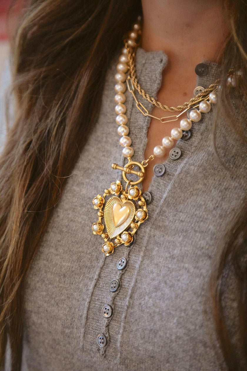 Adele Pearl Necklace
