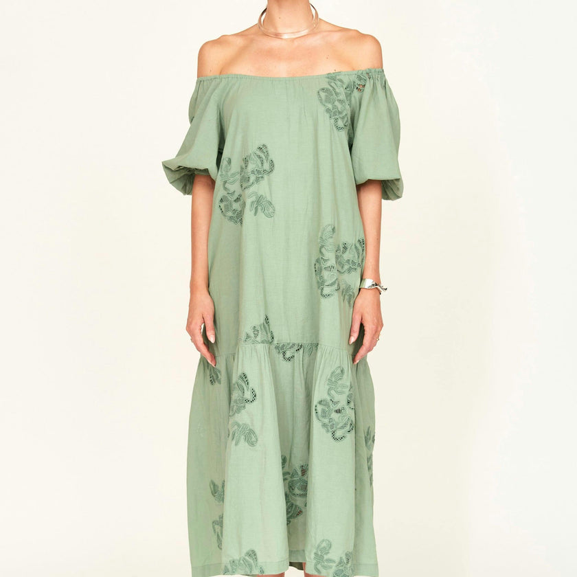 Capri Dress in Mint