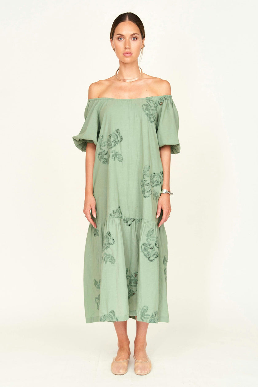 Capri Dress in Mint