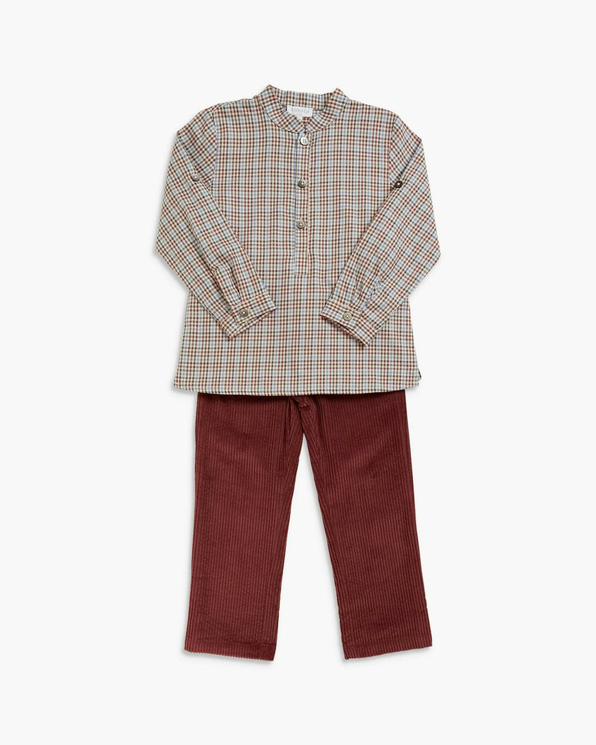 Theodore Pants Garnet Corduroy