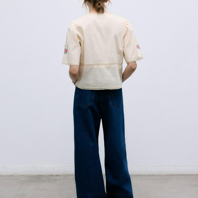 Narcise Woman Blouse Ecru