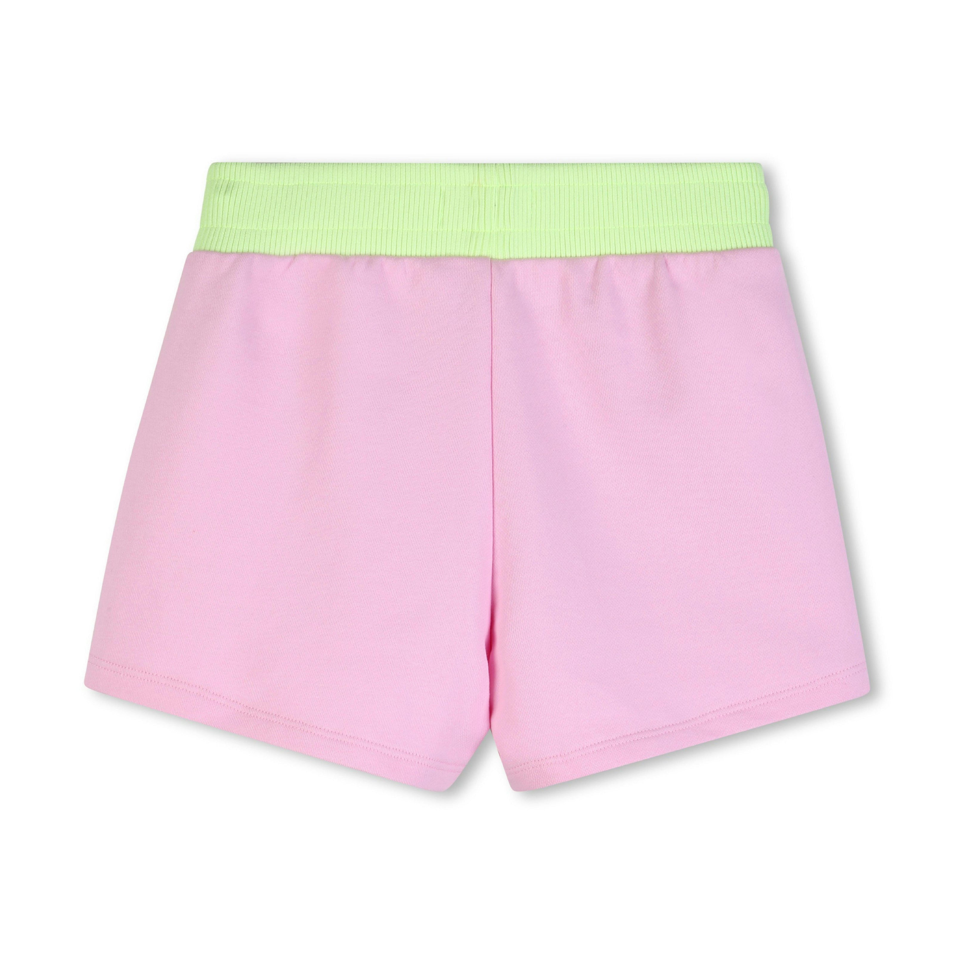 Pink Elastic-Waist Kids’ Shorts