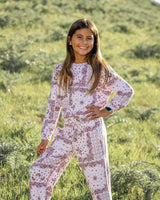 Luna Bandana Hacci Top - Pink Marshmallow