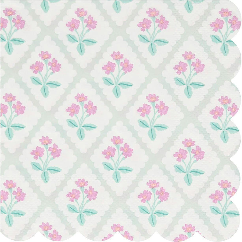 Bloomsbury Floral Pattern Small Napkins
