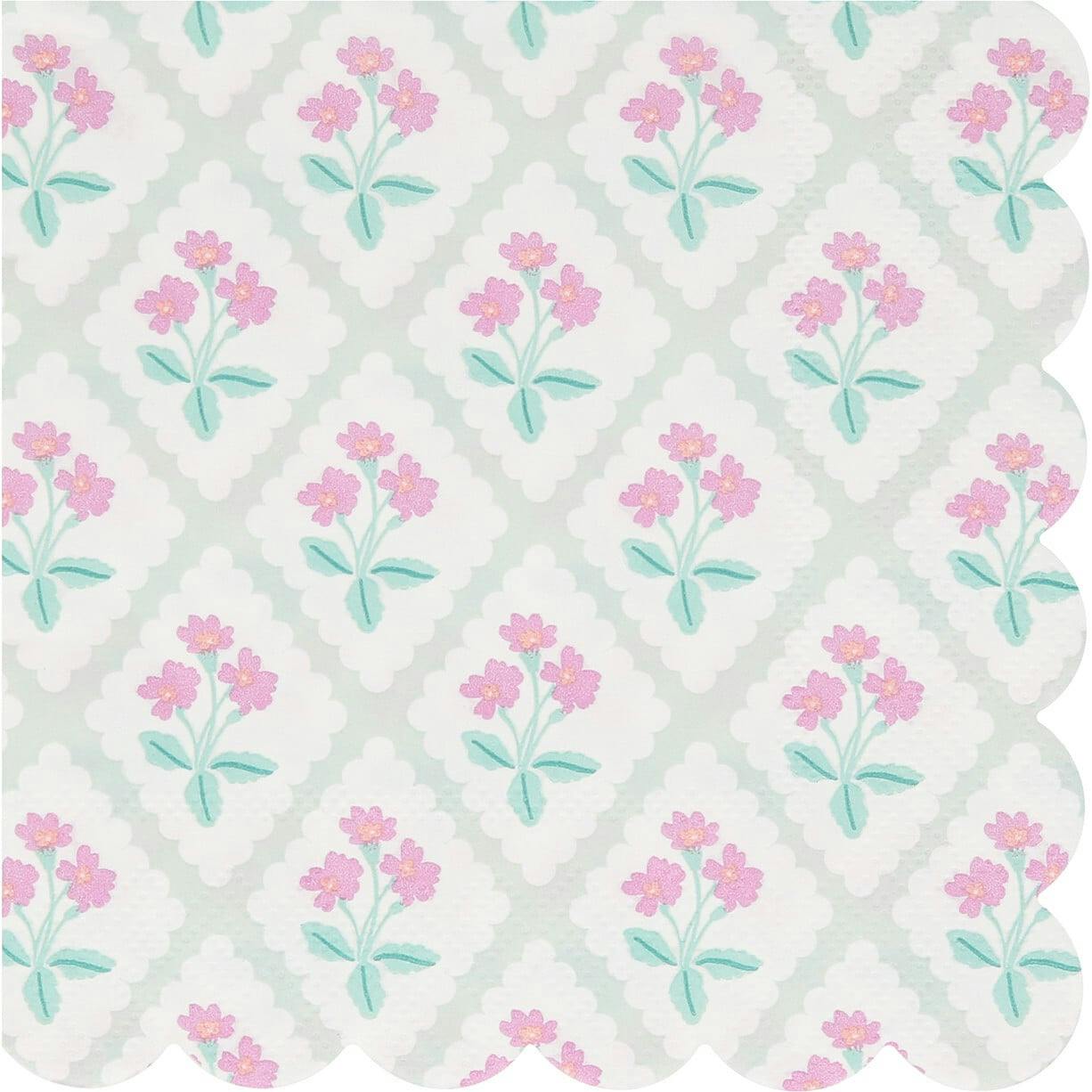 Bloomsbury Floral Pattern Small Napkins