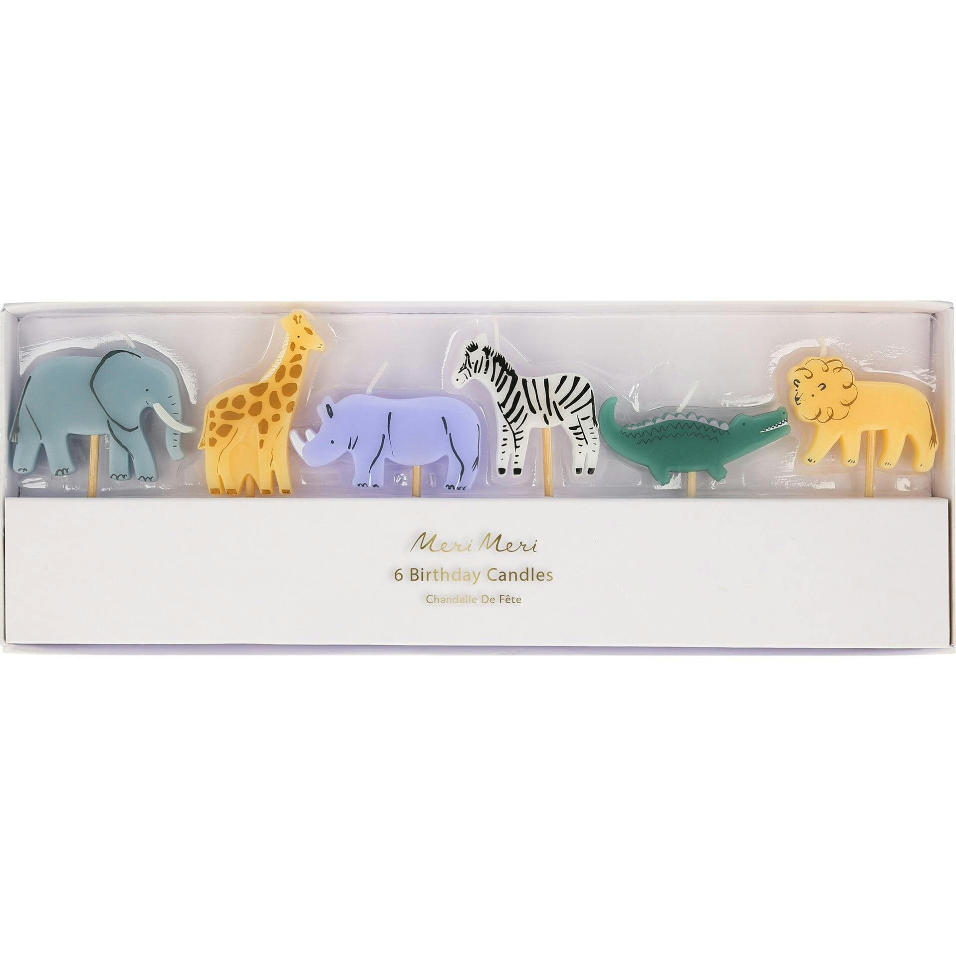 Jungle Animal Candles