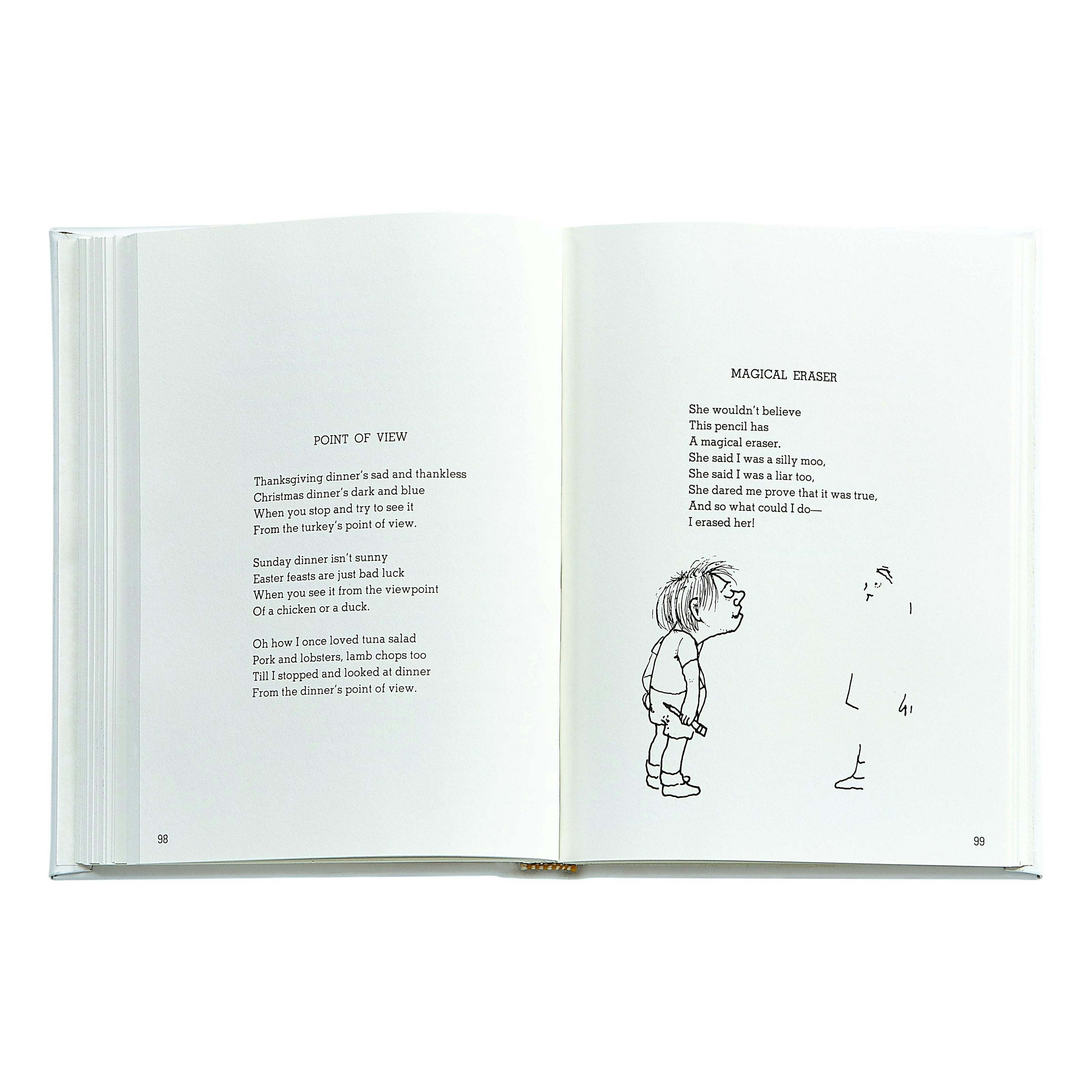 Where the Sidewalk Ends Leather Bound Classic Children's Book
