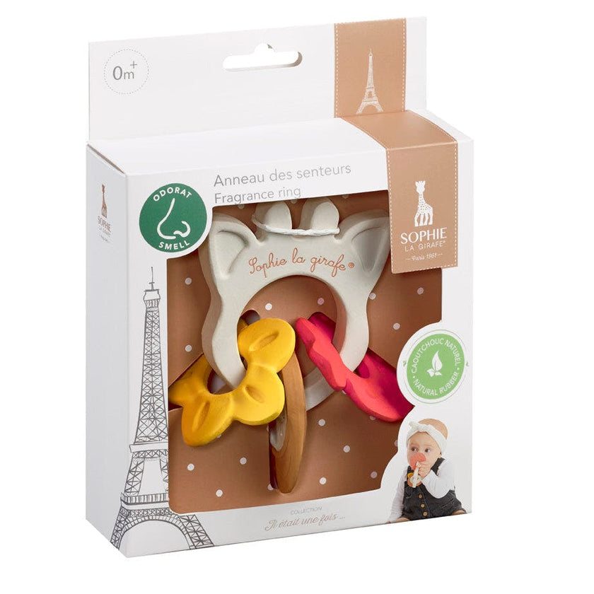 Fragrance Medallions 2-In-1 Rattle & Teething Ring