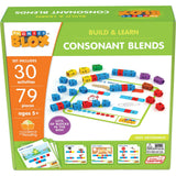 Junior Learning: Rainbow Phonics Blox: Consonant Blends - Phase 4 - Build & Learn