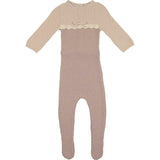 Cutie Color-Block Long Sleeve Footie