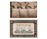 Triplets, Baby mice in matchbox