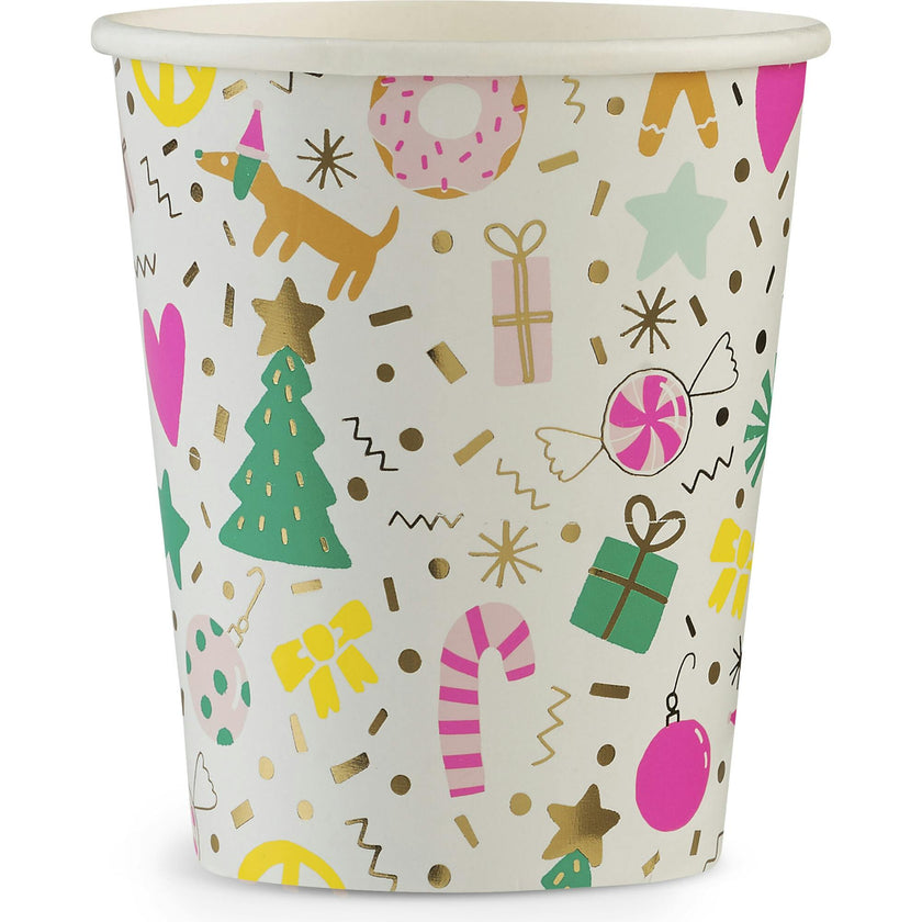 Merry + Bright 9 oz Cups