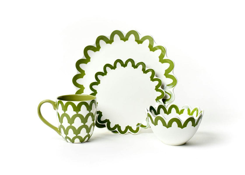 Olive Arabesque 4 Piece Place Setting