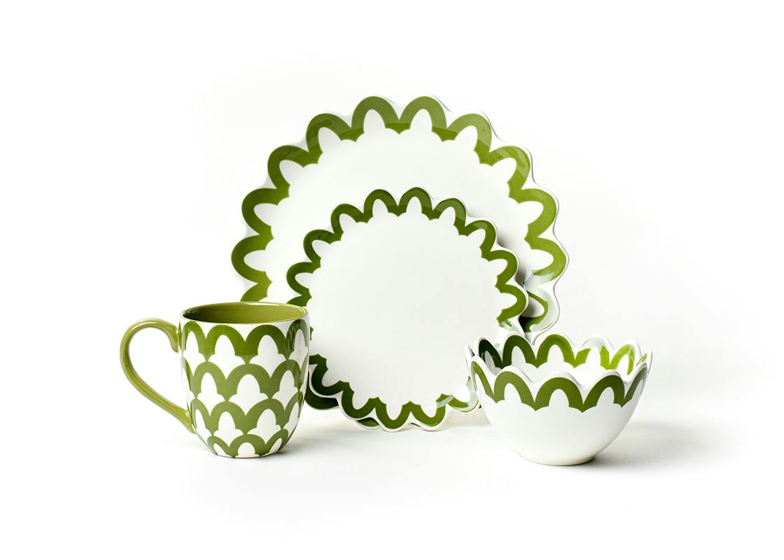 Olive Arabesque 4 Piece Place Setting