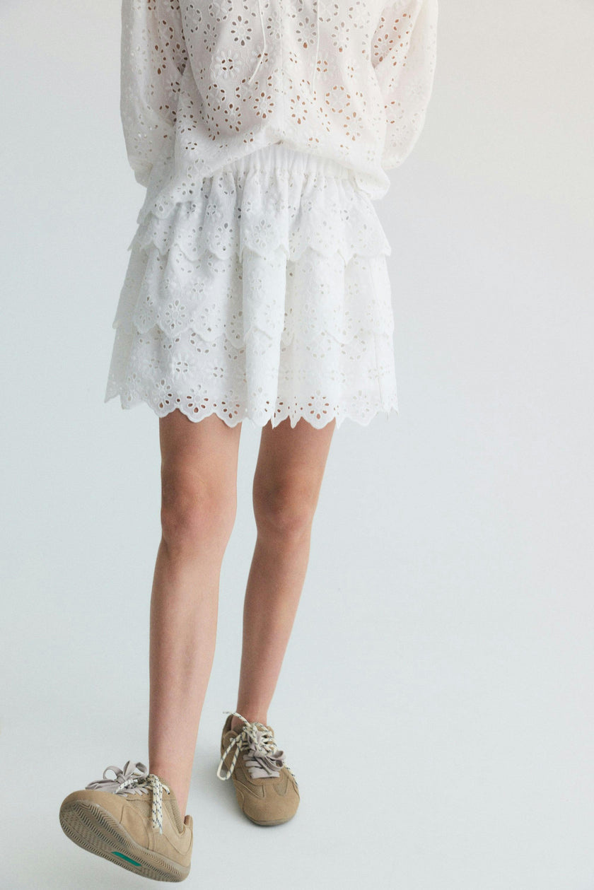 Sakura Teen Skirt Pure Cloud