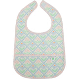 The Wipe It Bib in Pastel Floral