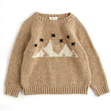 Mountain Scenery Knit Sweater