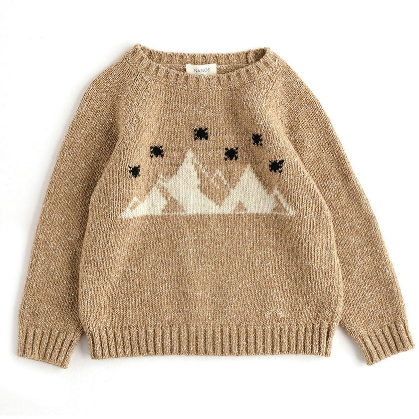 Mountain Scenery Knit Sweater