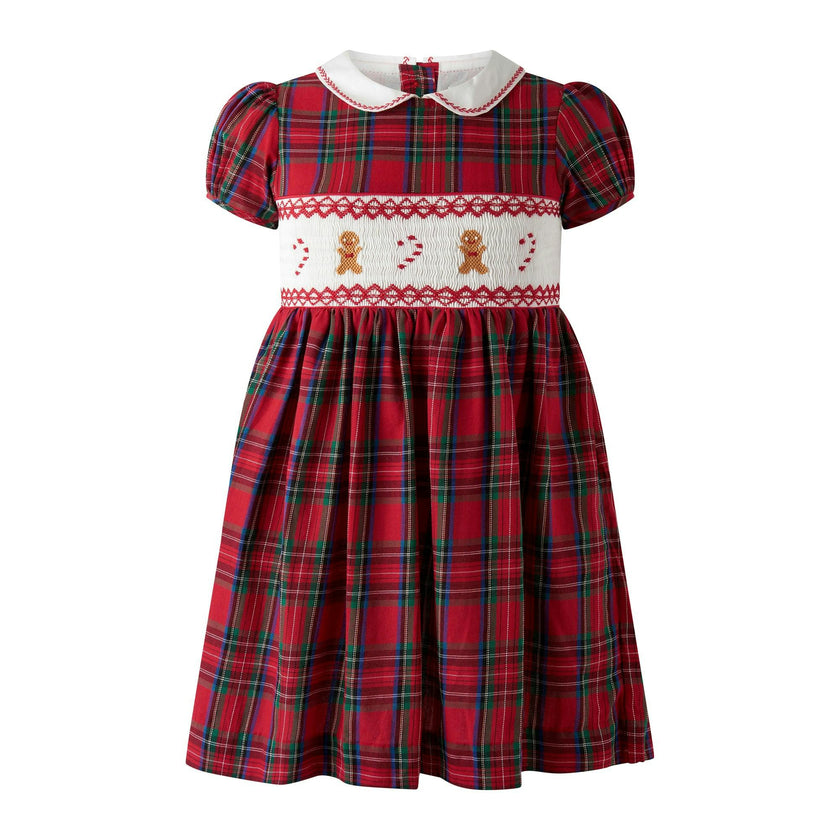 Gingerbread Smocked Dress & Bloomers