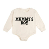 Mummy's Boy Halloween Long Sleeve Romper