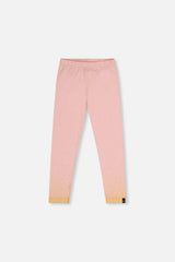 Organic Cotton Leggings Pale Dusty Pink