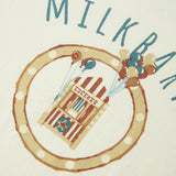 Milk Tea Bamboo Stretch Short Sleeve Sport One Piece