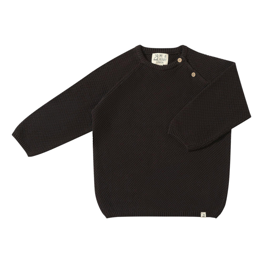 ROAN Navy Black Sweater